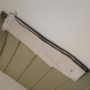 Banana republic white khakis 34x32